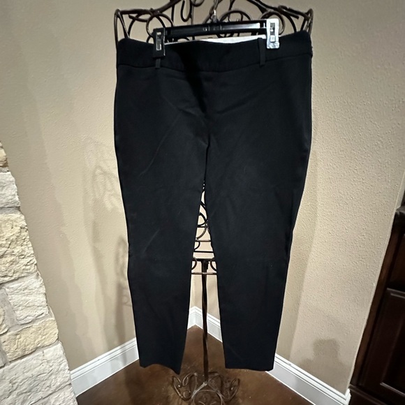 J Crew black Winnie pant in stretch cotton, size 8 - Picture 1 of 4